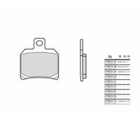 Brembo S.p.A. Genuine Sintered Metal Brake pads - 07BB2065