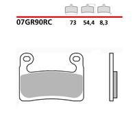 Brembo S.p.A. Racing Carbon Ceramic Brake Pads - 07GR90RC