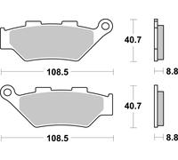 Brembo S.p.A. Sintered Brake pads - 07KS07SA