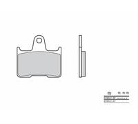 Brembo S.p.A. Street Carbon Ceramic Brake pads - 07KA2107