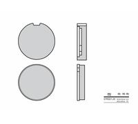 Brembo S.p.A. Street Carbon Ceramic Brake pads - 07KS0124