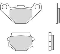 Brembo S.p.A. Street Carbon Ceramic Brake pads - 07YA54CC
