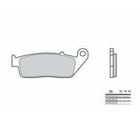 Brembo S.p.A. Street Sintered Metal Brake pads - 07HO30SA