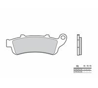 Brembo S.p.A. Street Sintered Metal Brake pads - 07HO42SA