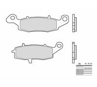 Brembo S.p.A. Street Sintered Metal Brake pads - 07KA18SA