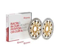 Brembo S.p.A. UPGRADE Supersport Round Floating Brake Discs - by pair