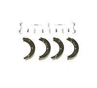 BREMBO Handbrake Shoes ESSENTIAL LINE with accessories S 50 502 Parking Brake Pads,Handbrake Pads MERCEDES-BENZ,PORSCHE,CHRYSLER