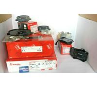 BREMBO/TRW FRONT BRAKE DISC KIT. AND POST+BRAKE PADS FOR ALFA 159 1.9 JTDM