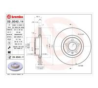 Brembo Brake Discs 10444156A
