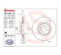 BREMBO 09.A454.11 Brake disc