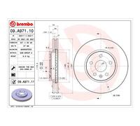 BREMBO UV Coated Brake Disc 09.A971.11
