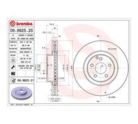 Brembo Brake Disc (Single) 09.9825.21