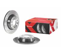 Brembo Xtra 2 x Rear Brake 282mm Disc Set fits Audi Seat Skoda VW 08.A202.1X