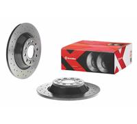 Brembo Xtra 2 x Rear Brake 302mm Disc Set fits Audi A6 2004-2011 08.8843.2X