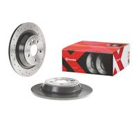 Brembo Xtra 2 x Rear Brake 302mm Disc Set fits Ford Land Rover 2.0 08.A540.1X