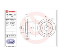 Brembo Wheel Caps 92859017X