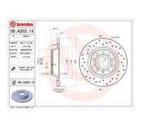 Brembo Wheel Caps 92844226X