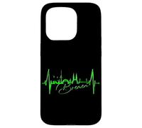 Bremen Skyline German Lover Heartbeat Heart I love Bremen Case for iPhone 15 Pro