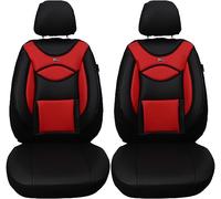 BREMER SITZBEZÜGE Custom Car Faux Leather Protective Covers Compatible with Land Rover Range Rover Sport 2 Driver & Passenger from 2013 / Textile Leather Protective Cover Set, Car Seat Covers, Pack of