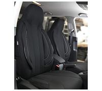 BREMER SITZBEZÜGE Custom Seat Covers Compatible with Land Rover Discovery Sport 5 Driver & Passenger from 2017 PL403 Black