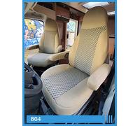 BREMER SITZBEZÜGE Custom Seat Covers, Compatible with Motorhomes, Camelbeige