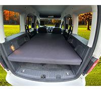 BREMER SITZBEZÜGE Folding Mattress Compatible with VW Caddy from 2003-2022 Bed Extension Camping Accessories Motorhome Bed Camper Sleeping Pad L 180 x W 110 x H 10 cm Cold Foam Mattress Folding System