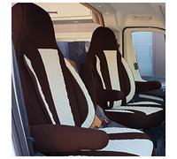 BREMER SITZBEZÜGE Made-To-Measure Driver Protective Covers, Seat Covers Compatible with Ducato, Weinsberg, Adria, Dethleffs Motorhome Accessories, Set of 2 Protective Covers Incl. Armrest Covers,