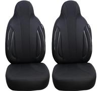 BREMER SITZBEZÜGE Measure Pilot Car Seat Covers Compatible with Kia Picanto 3 Driver & Passenger from 2017 / Car Seat Covers Protective Cover Set Car Seat Covers Pack of 2 in Black
