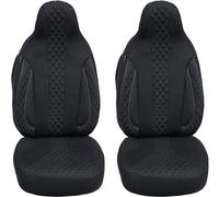 BREMER SITZBEZÜGE Measure Pilot Car Seat Covers Compatible with Vauxhall Astra K Driver & Passenger from 2015-2021 / Car Seat Covers Protective Cover Set Car Seat Covers Pack of 2 in Black
