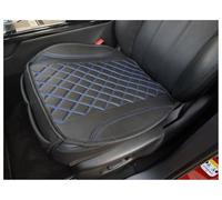 BREMER SITZBEZÜGE Seat Covers for Car Seats Compatible with Skoda Superb 3 Type 3V 2015 Driver and Passenger Seat Covers Seat Protector Seat Cover FB:OT406 (Black/Blue Stitching)