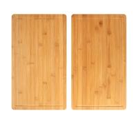 bremermann Hob Cover Set of 2 Bamboo Approx. 52 x 4 x 30 cm (W x H x D)