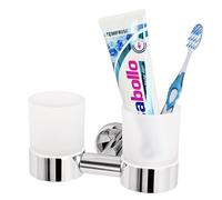 bremermann LUCENTE Bathroom Range - Double Toothbrush Holder, chrome-plated stainless steel