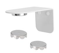 Bremermann Purezza Magnetic Soap Dish, Hanging Freely by Magnet, Gluing or Drilling, White