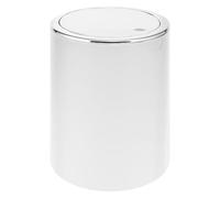 Bremermann Savona bathroom range cosmetic bin with swing lid, plastic, 5.5 litres