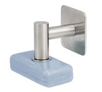 bremermann Soap Holder with Magnet - Free Hanging Soap, Adhesive Only (Matt)