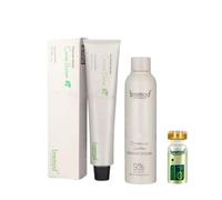 Bremod Premium Series Cocoa Butter Hair Colour Kit with 9% Oxidant Cream Honey Tea Brown with Superplex 10ml