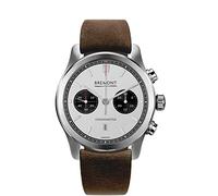 Bremont ALT1-C White-Black ALT1-C/WH-BK/R, White, Black, Brown, Modern