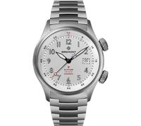 Bremont Altitude MB Meteor Silver Orange Barrel Bracelet Watch BM-900