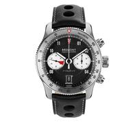 Bremont Jaguar C-Type Men's Black Leather Strap Watch