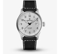 Bremont Mens Altitude 39 Date Silver Dial Watch ALT39-DT-SS-SI-L-S