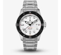 Bremont Mens Supermarine 500m Polar White Dial Bracelet Watch SM43-DT-SS-WH-B