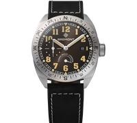 Bremont Terra Nova 40.5 Turning Bezel Black Leather Watch