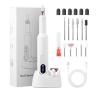 Brencco Electric Nail Drill, Nail Drill Cordless Portable Electric Manicure