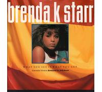 Brenda K. Starr - What you see is what you get (Ext. Version remixed by Jellybean, 1987/88) [VINYL]