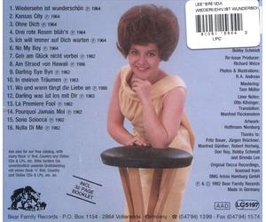BRENDA LEE - WIEDERSEHN IST WUNDERSCHON NEW CD