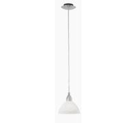 BRENDA NICKEL MATT/ WHITE HANGING SOCKET 1X E27/ 60W IP20 87054