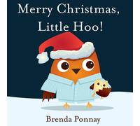 Brenda Ponnay Merry Christmas, Little Hoo Paperback Book Brenda Ponnay Multicolor