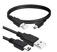 BRENDAZ Mini USB Cable - Durable USB Mini Charging Cord & Data Transfer Compatible with GoPro HERO4 Hero 3+, Garmin GPS, TI84, TI-84 Plus Calculator, Dash Cam, DSLR Camera, USB Mic. (3-Feet)