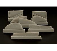 Brengun BRL48027 - 1/48 MiG 3 Control Surfaces (ICM and ALANGER Kit) - New
