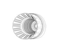 Brengun BRL48127 - 1/48 F-16C-D Block 42-52 P&W F100 Engine Nozzle (Tamiya)- New